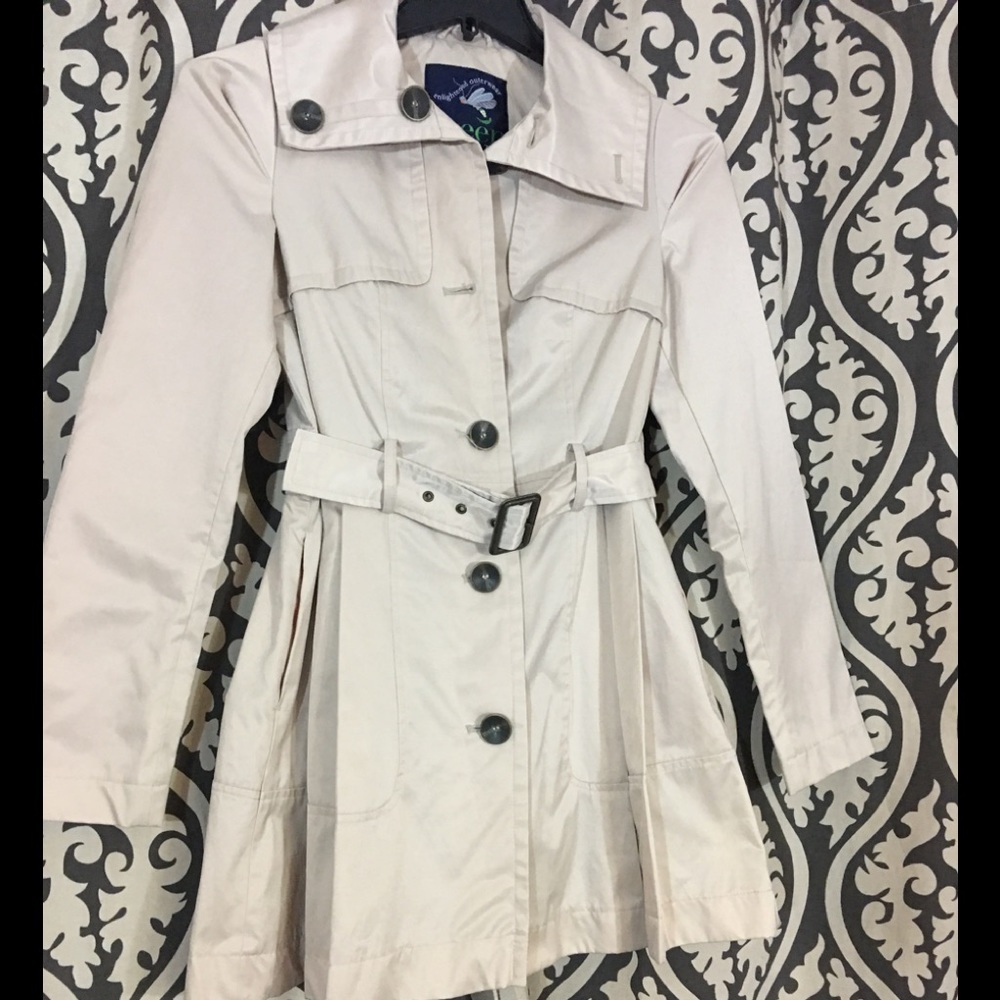 Green envy women's coat size Small